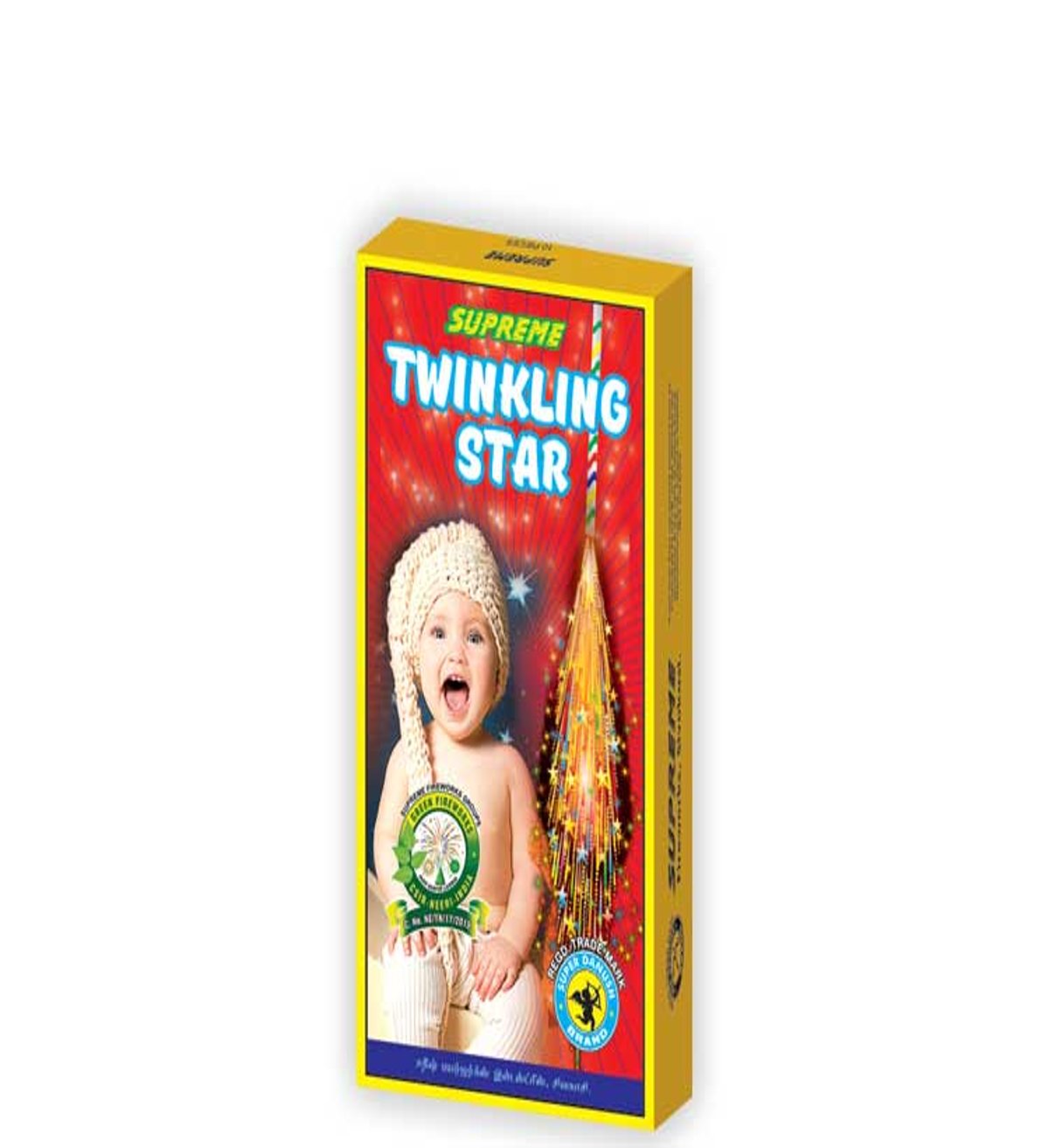 1 1/2 (45 cm) Twinkling Star | 1 Box