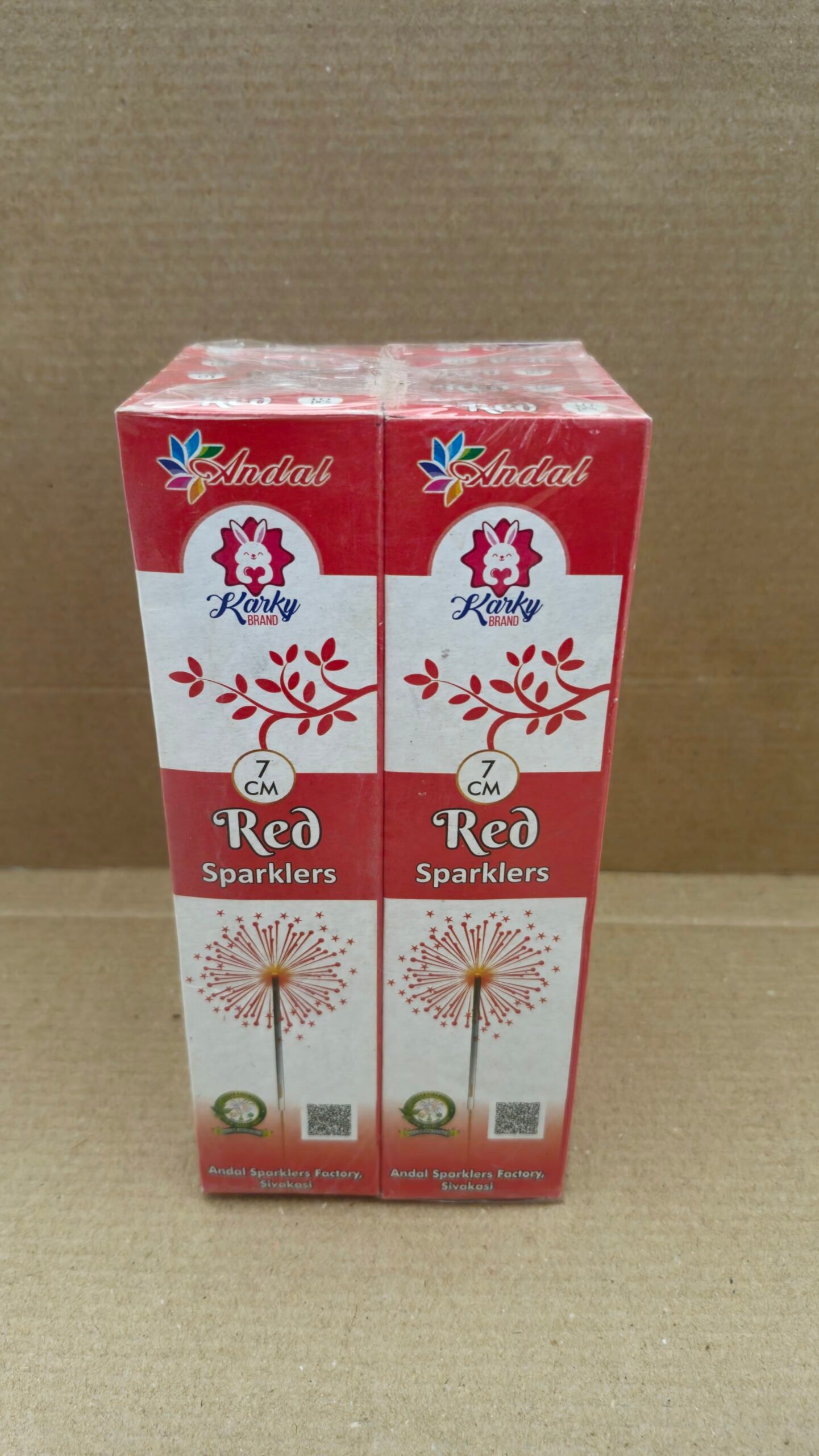 7 CM Red Sparklers (10 box)
