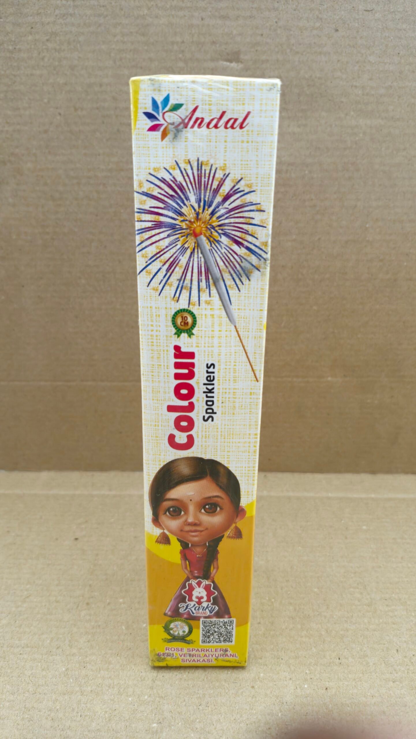 10 CM Colour Sparklers (5 box)