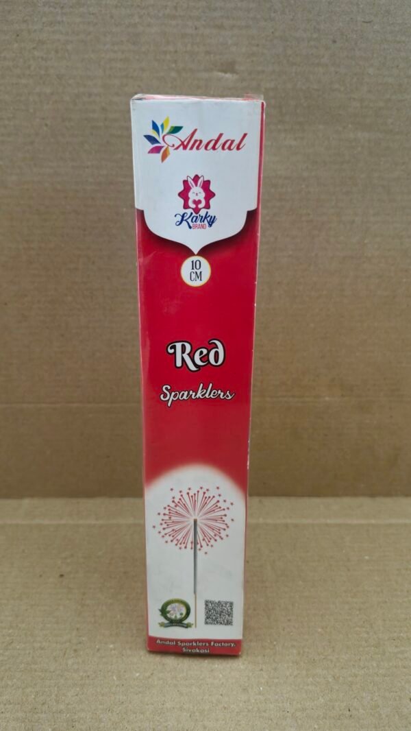 10 CM Red Sparklers (5 box)