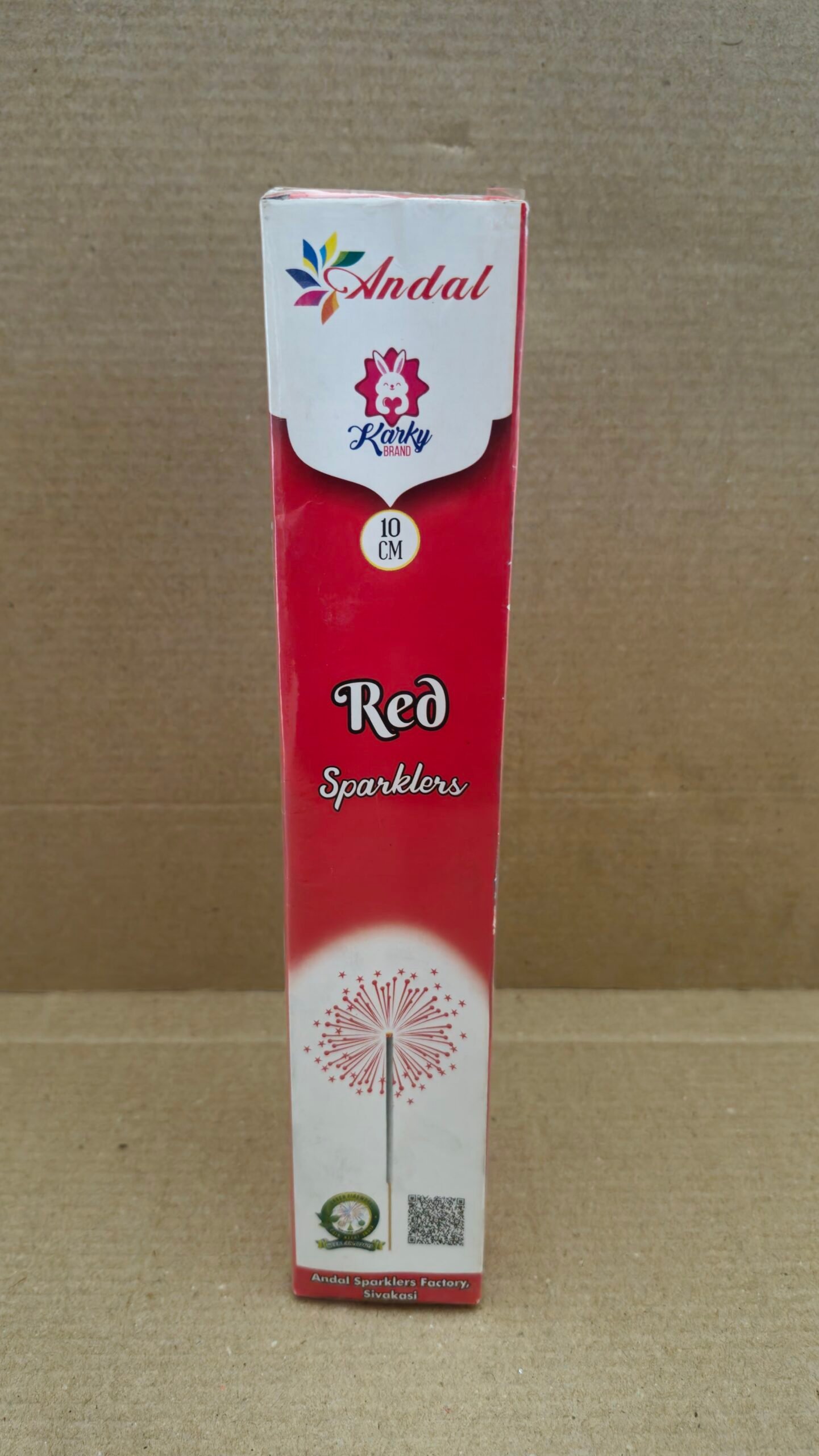 10 CM Red Sparklers (5 box)