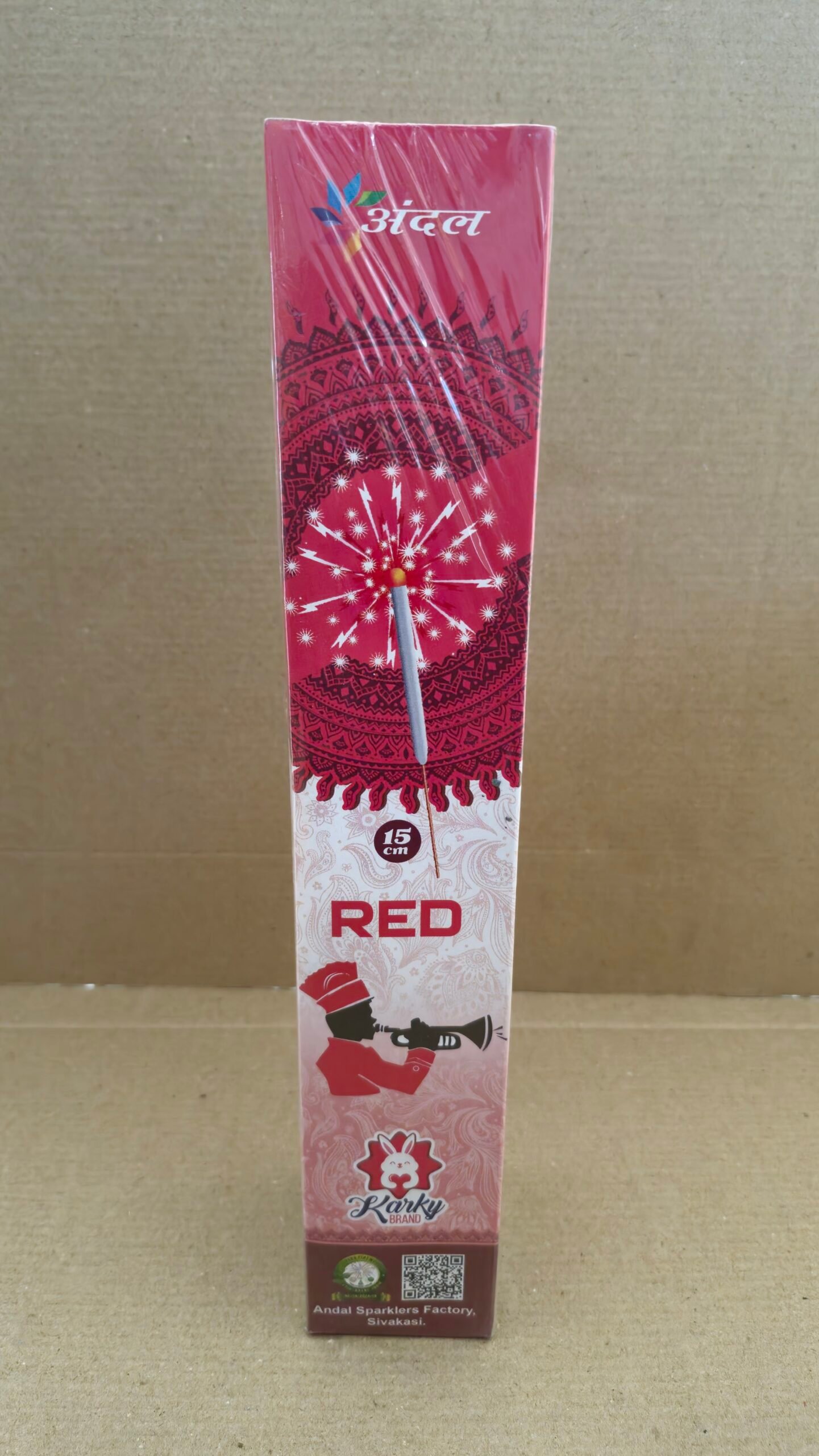 15 CM Red Sparklers (5 box)