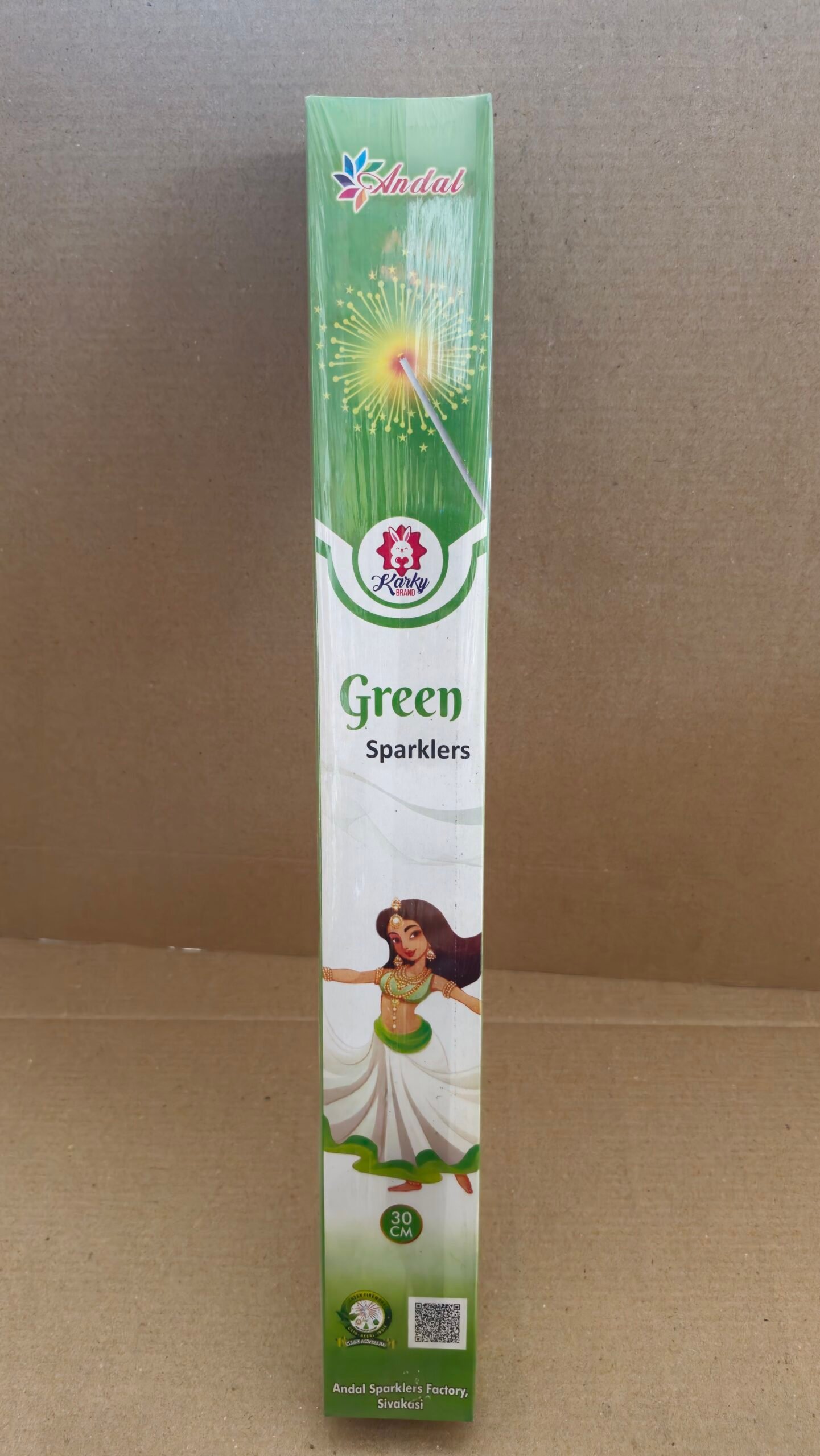 30 CM Green Sparklers (2 box)