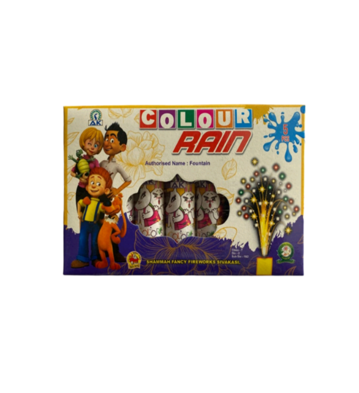 Color Rain | 5 Pcs