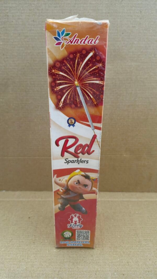 12 Cm Red Sparklers (5 box)