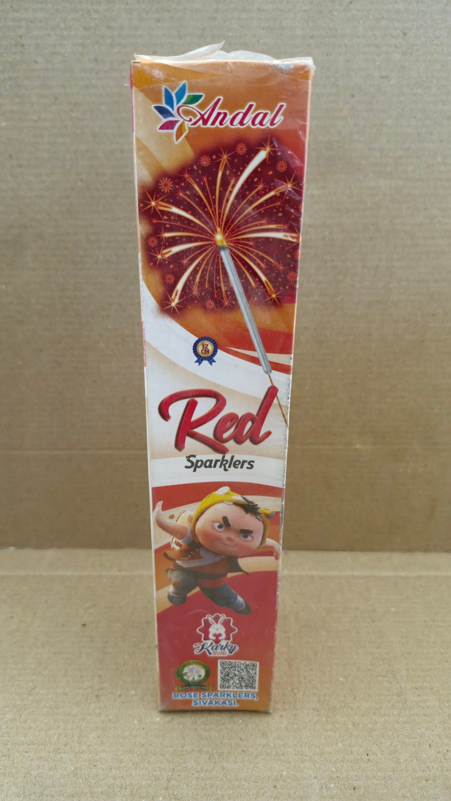 12 Cm Red Sparklers (5 box)