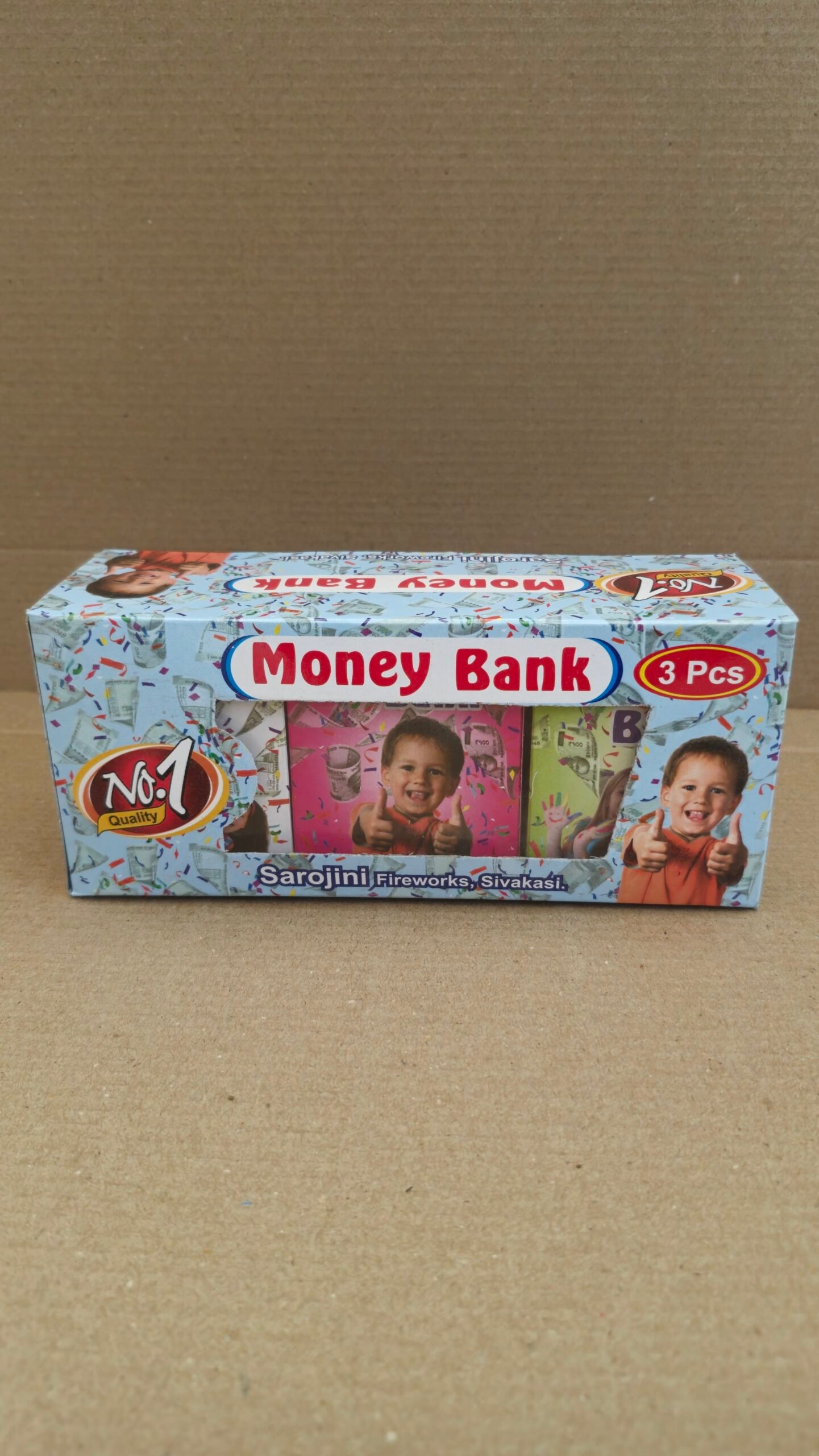 Money Bank(3 Pcs)